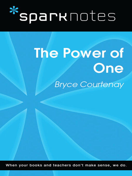 Title details for The Power of One (SparkNotes Literature Guide) by SparkNotes - Available